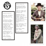 A factfile sheet with a fun introduction and photos of the character Miss Marple